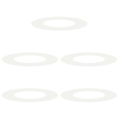 adatto per Anelli d'Albero Piatto 5 pcs Bianco Ã˜40 / 70 cm
