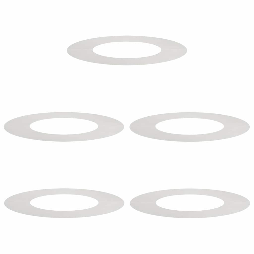 adatto per Anelli d'Albero Piatto 5 pcs Argento Ã˜40 / 70 cm