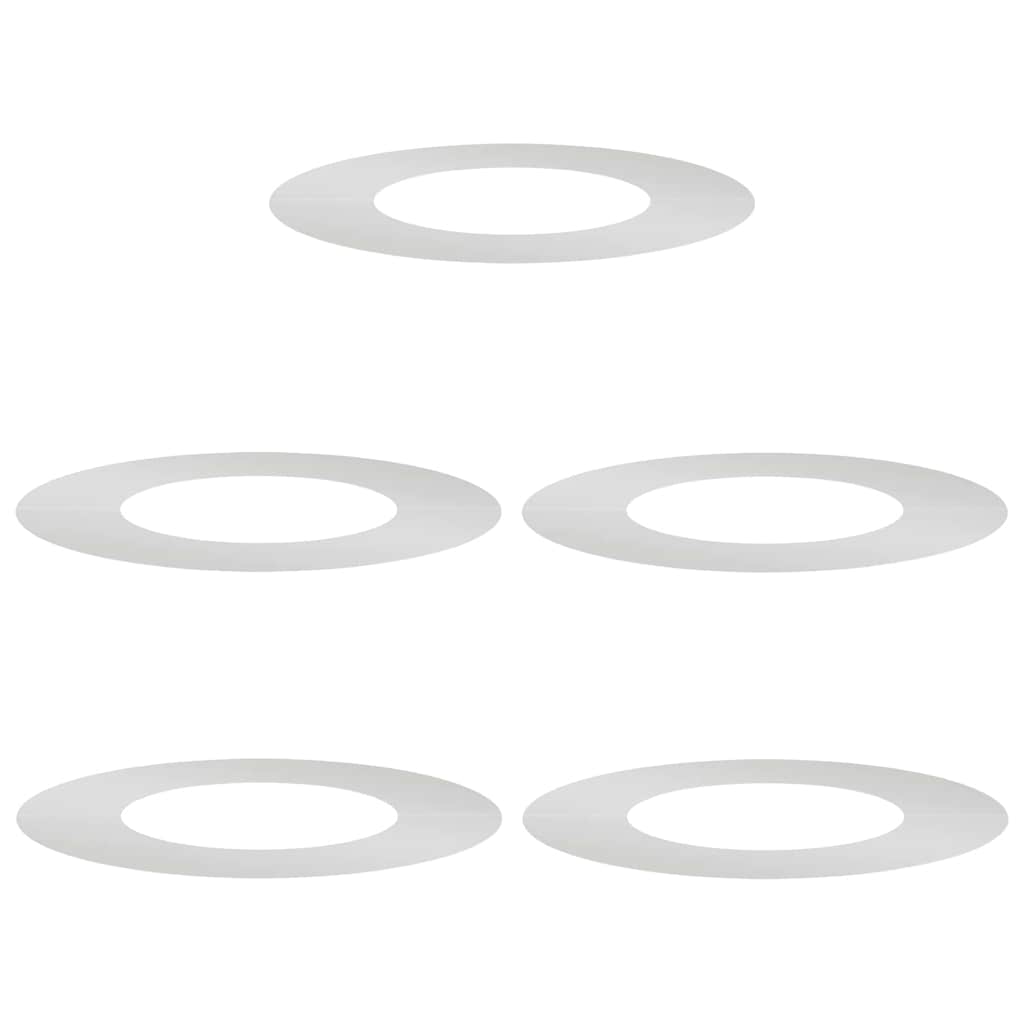 adatto per Anelli d'Albero Piatto 5 pcs Argento Ã˜40 / 70 cm