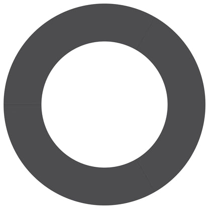 adatto per Anelli d'Albero Piatto 5 pcs Nero Ã˜50 / 80 cm Acciaio