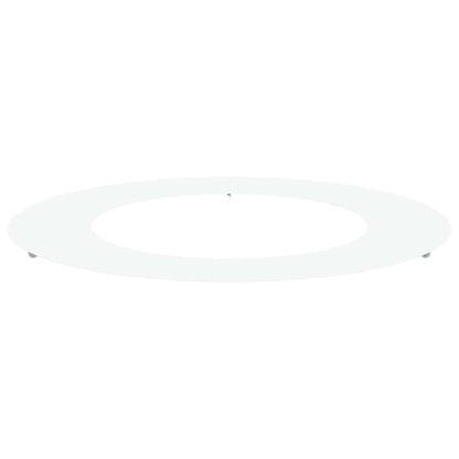 adatto per Anello d'Albero Piatto Bianco Ã˜50 / 80 cm Acciaio