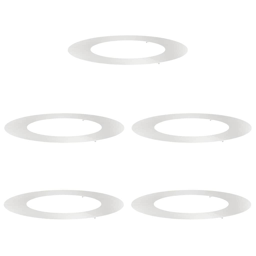adatto per Anelli d'Albero Piatto 5 pcs Argento Ã˜50 / 80 cm