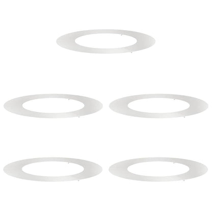 adatto per Anelli d'Albero Piatto 5 pcs Argento Ã˜50 / 80 cm