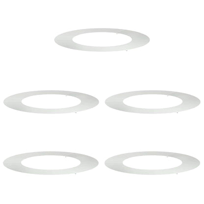 adatto per Anelli d'Albero Piatto 5 pcs Argento Ã˜50 / 80 cm
