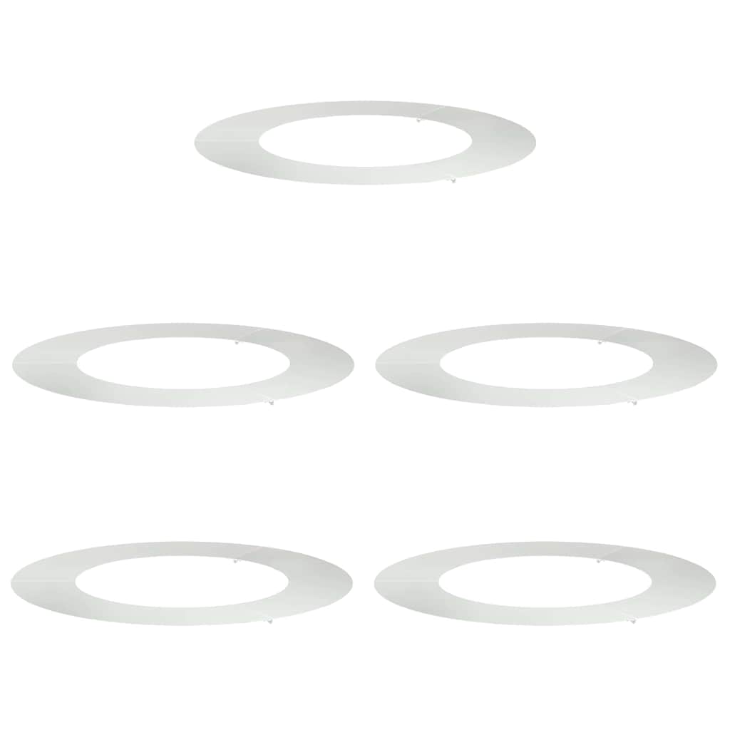 adatto per Anelli d'Albero Piatto 5 pcs Argento Ã˜50 / 80 cm