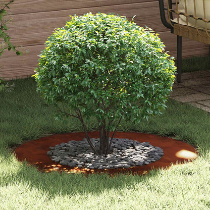 adatto per Anelli d'Albero Piatto 5 pcs Marrone ÃƒËœ50 / 80 cm
