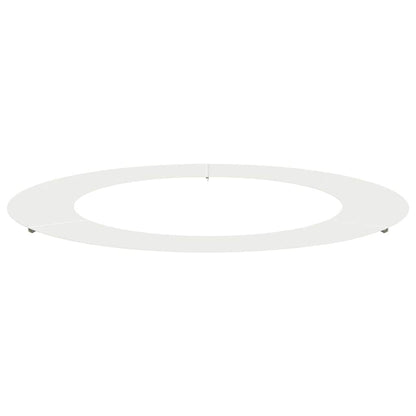 adatto per Anello d'Albero Piatto Bianco Ã˜60 / 90 cm Acciaio