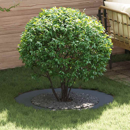 adatto per Anello d'Albero Piatto Antracite Ã˜60 / 90 cm Acciaio