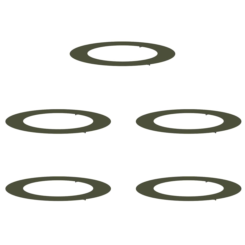 adatto per Anelli d'Albero Piatto 5 pcs Oliver verde Ã˜60 / 90 cm