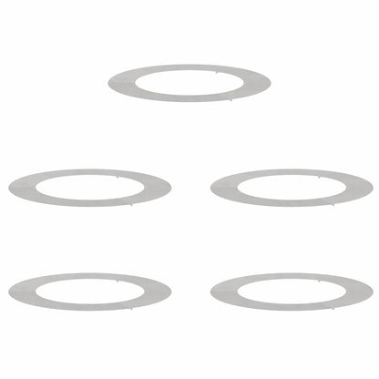 adatto per Anelli d'Albero Piatto 5 pcs Argento Ã˜60 / 90 cm