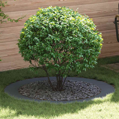 adatto per Anello d'Albero Piatto Antracite ÃƒËœ90 / 120 cm Acciaio