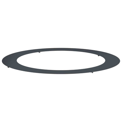 adatto per Anello d'Albero Piatto Antracite ÃƒËœ90 / 120 cm Acciaio