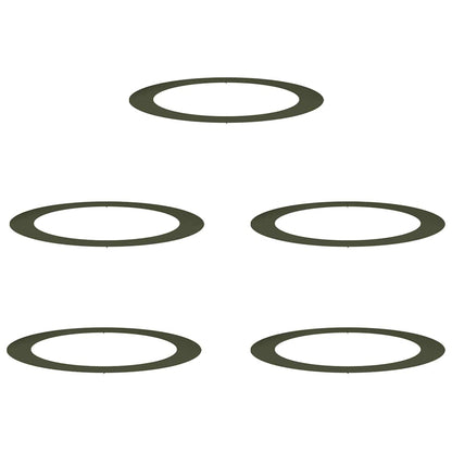 adatto per Anelli d'Albero Piatto 5 pcs Oliver verde Ã˜90 / 120 cm