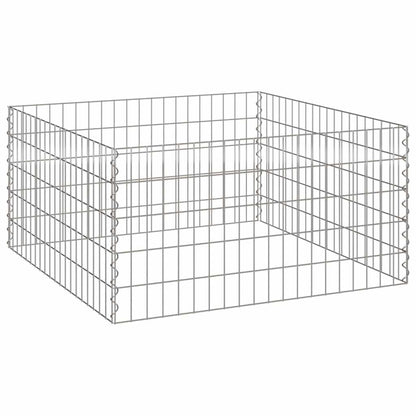 Compostatore Quadrato 100 x 100 x 50 cm Ferro
