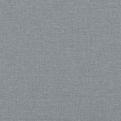 Divano alto 101cm Grigio chiaro Tessuto