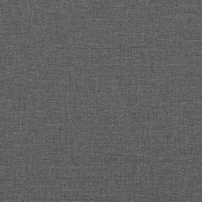 Divano alto 101cm Grigio scuro Tessuto