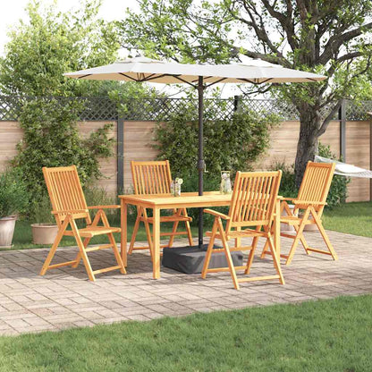 Set da Pranzo per Giardino 5 pcs Marrone