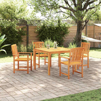 Set da Pranzo per Giardino 5 pcs Marrone