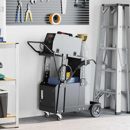 Carrello per saldatura Nero 91 x 47 x 96 cm Acciaio