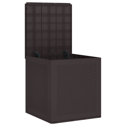 Scatola di Stoccaggio Marrone 55 x 53 x 57 cm Polipropilene