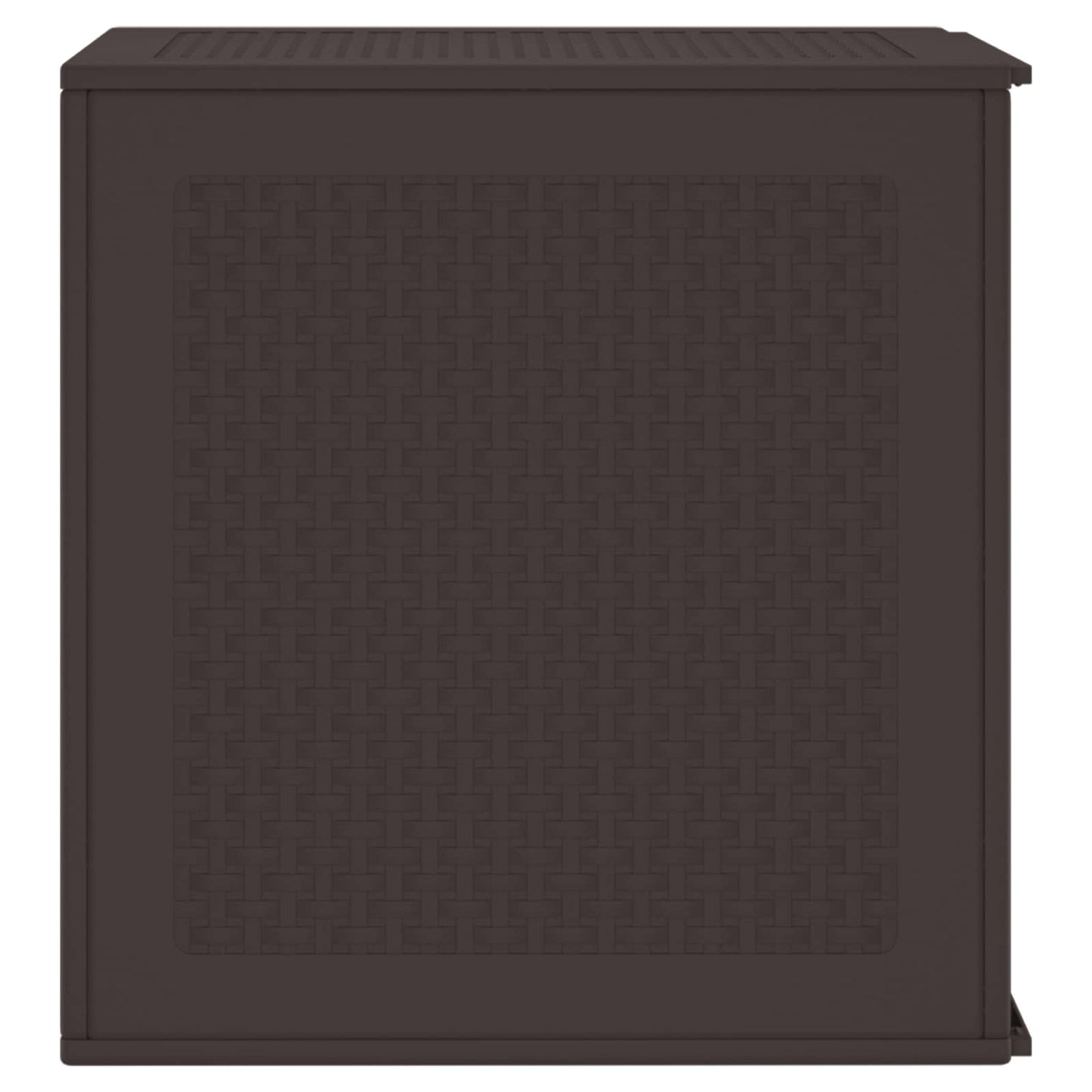 Scatola di Stoccaggio Marrone 55 x 53 x 57 cm Polipropilene