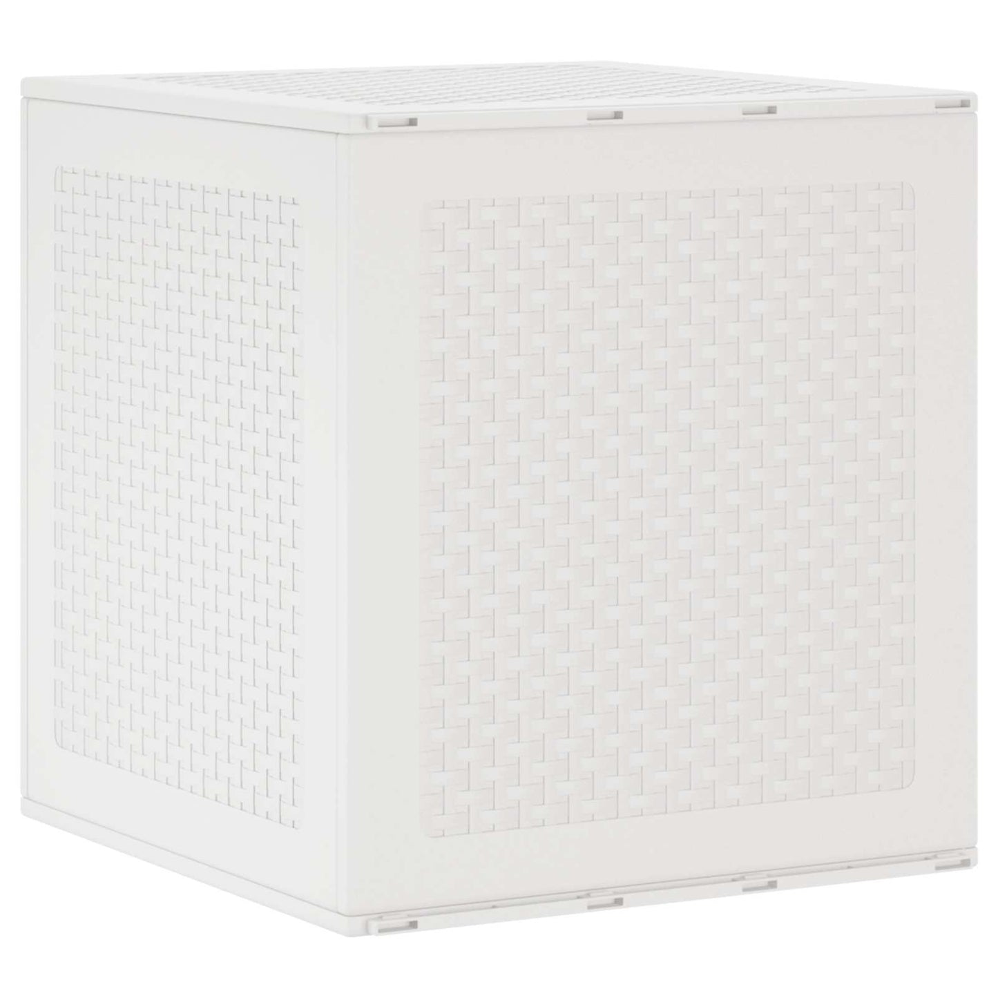 Scatola di Stoccaggio Bianco 55 x 53 x 57 cm Polipropilene