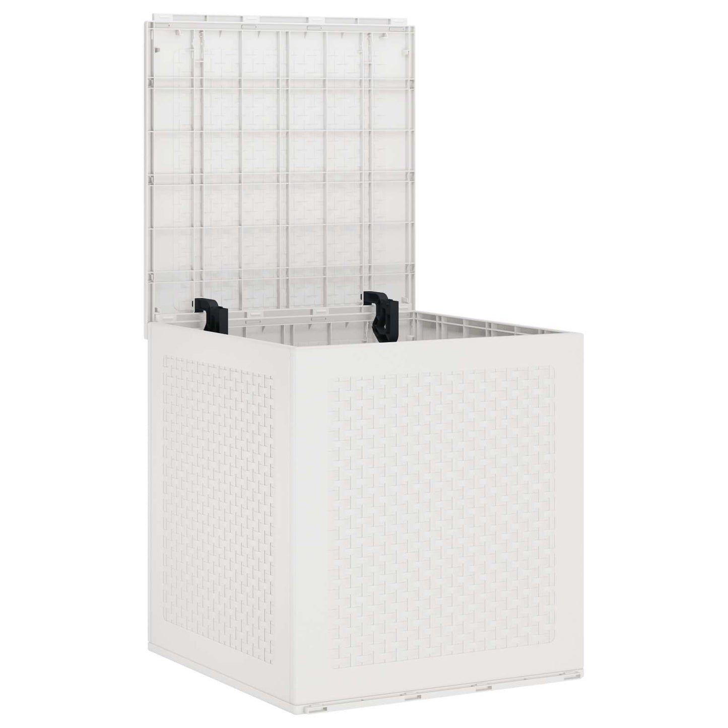Scatola di Stoccaggio Bianco 55 x 53 x 57 cm Polipropilene
