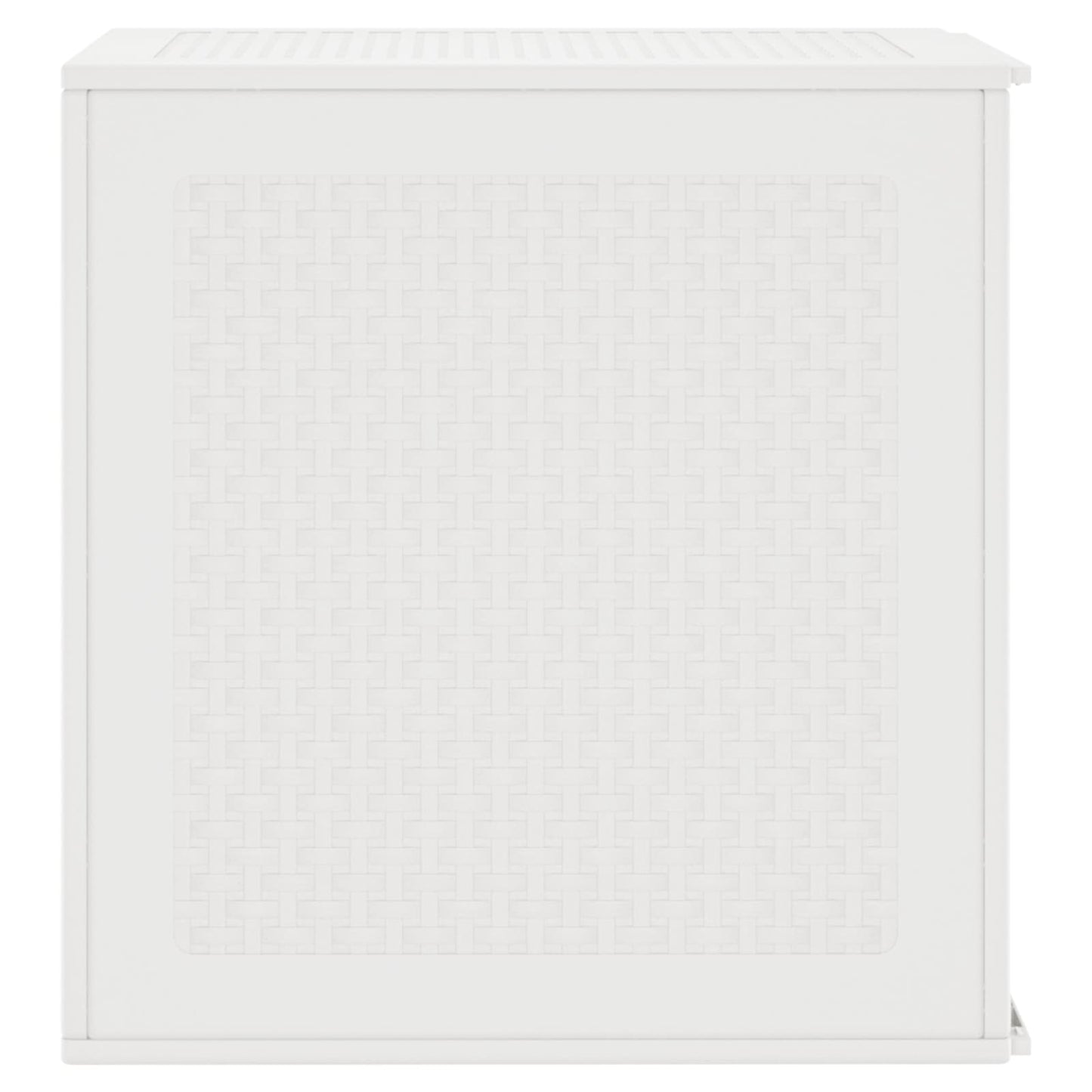Scatola di Stoccaggio Bianco 55 x 53 x 57 cm Polipropilene