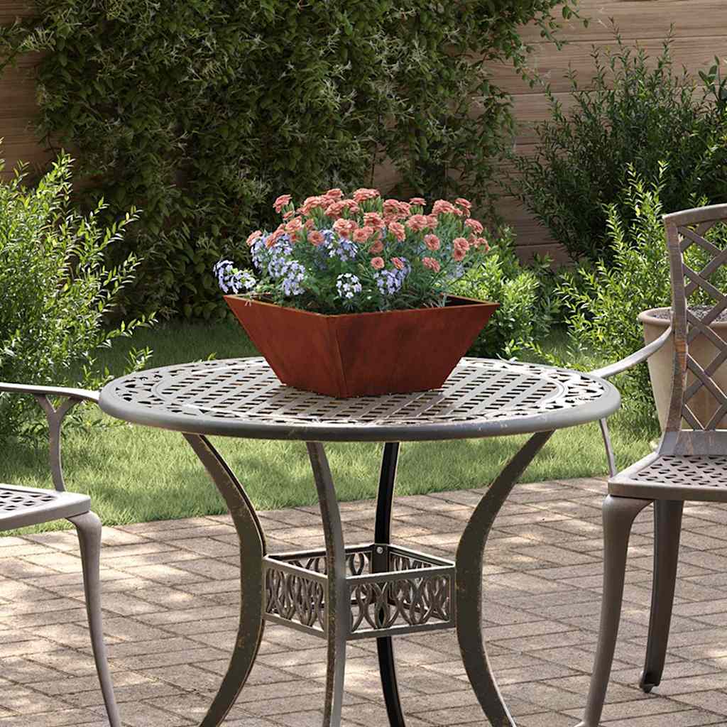 Vaso da giardino Ruggine 35 x 35 x 15 cm