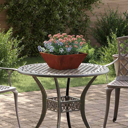 Vaso da giardino Ruggine 35 x 35 x 15 cm
