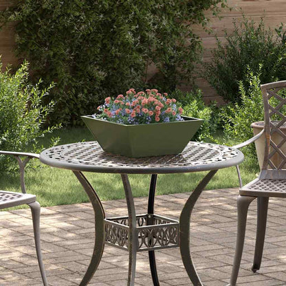 Vaso da giardino Verde oliva 40 x 40 x 15 cm