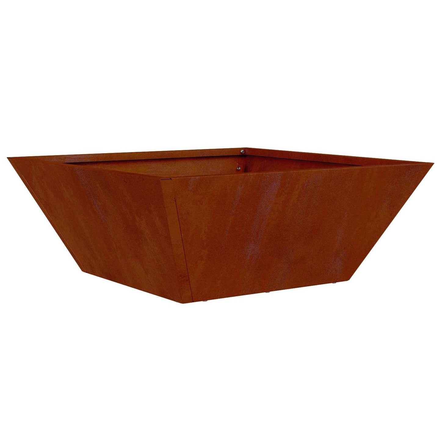 Vaso da giardino 5 pcs Ruggine 40 x 40 x 15 cm