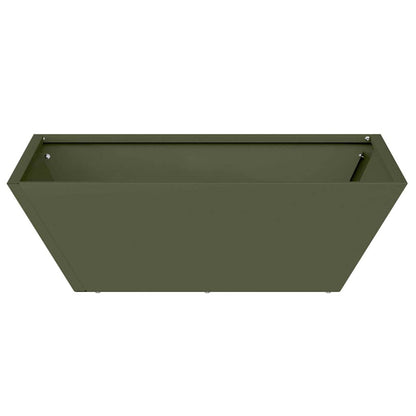 Vaso da giardino Verde oliva 50 x 50 x 15 cm