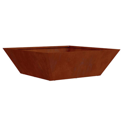 Vaso da giardino Ruggine 50 x 50 x 15 cm
