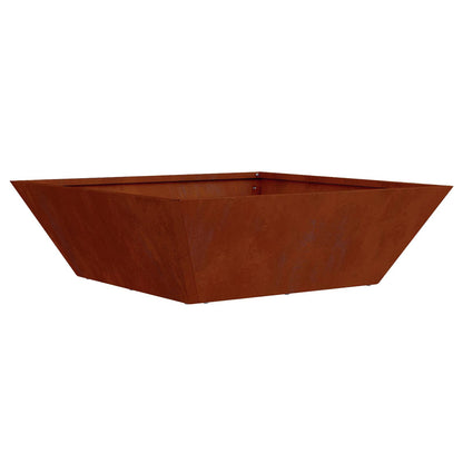 Vaso da giardino Ruggine 50 x 50 x 15 cm