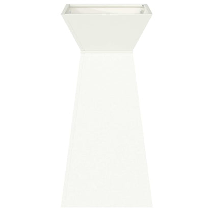 Vaso a Pilastro Bianco 35 x 35 x 73 cm