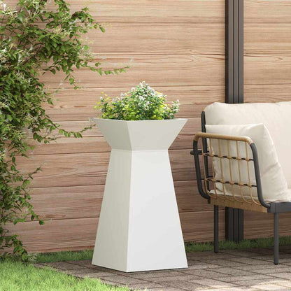 Vaso a Pilastro 2 pcs Bianco 35 x 35 x 73 cm