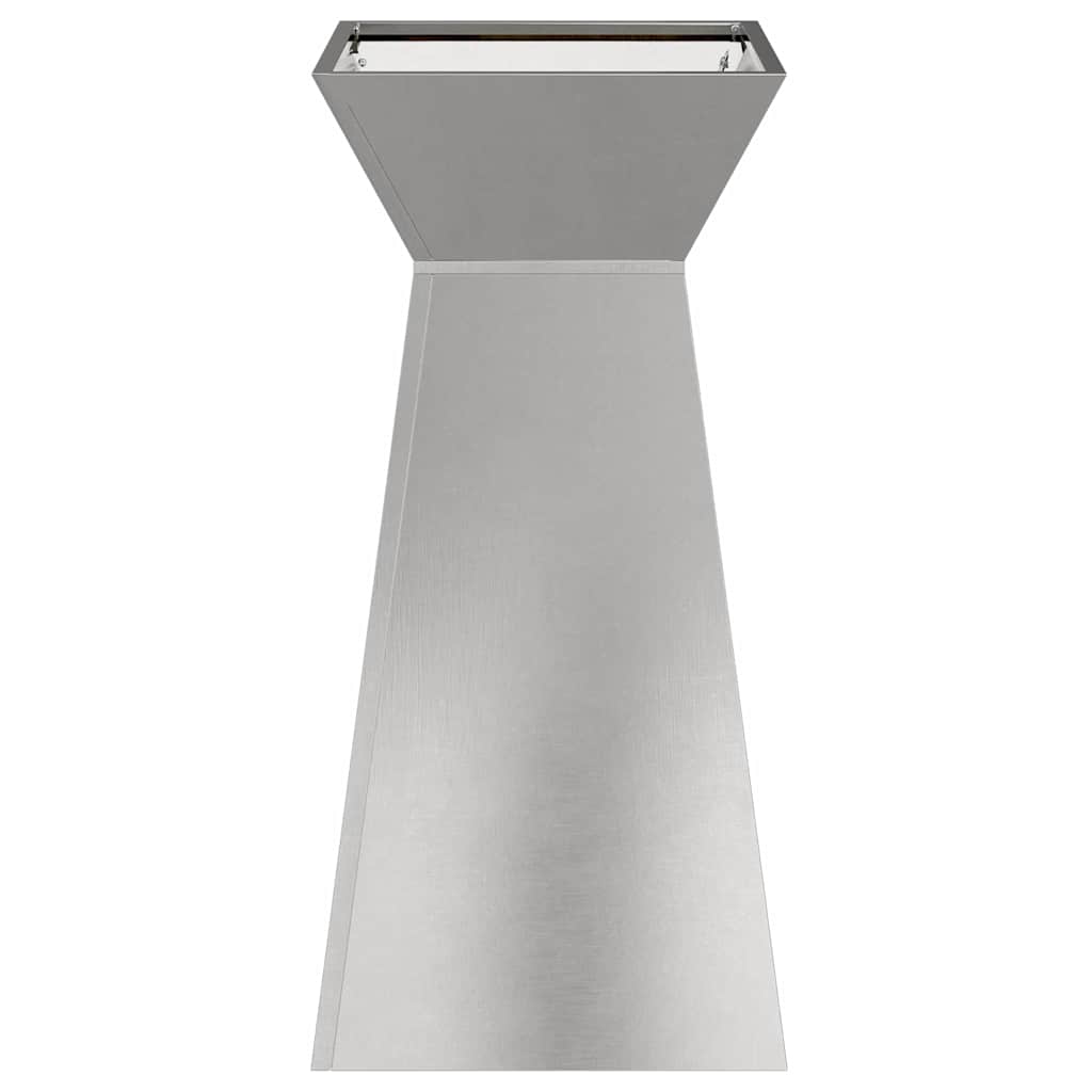Vaso a Pilastro Argento 35 x 35 x 73 cm Acciaio inossidabile