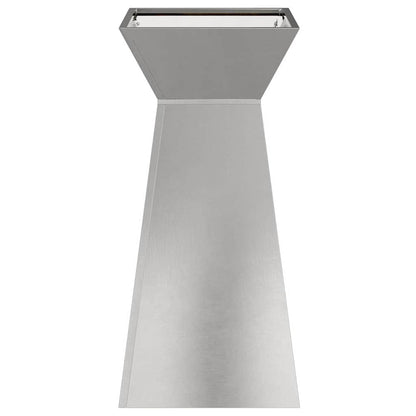 Vaso a Pilastro Argento 35 x 35 x 73 cm Acciaio inossidabile