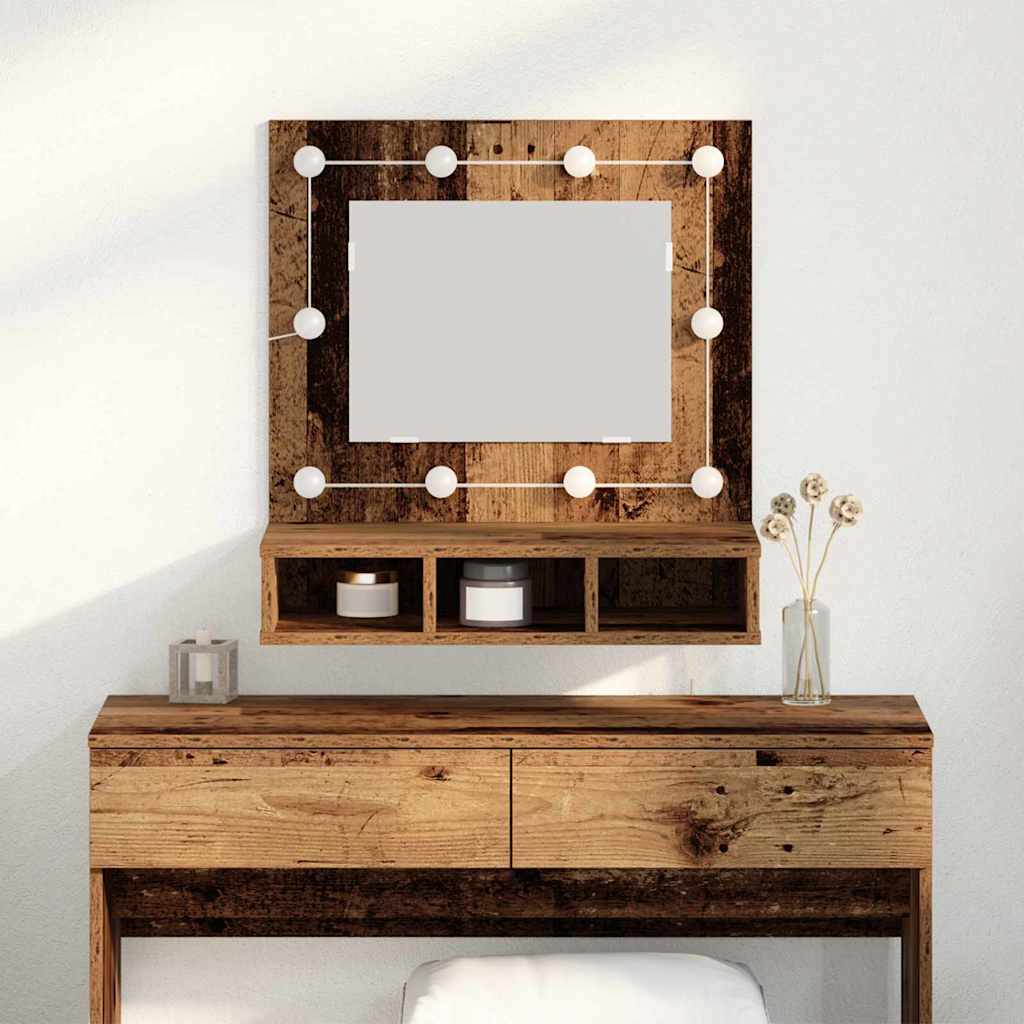 Mobiletto per specchio Legno vecchio 60 x 31,5 x 62 cm