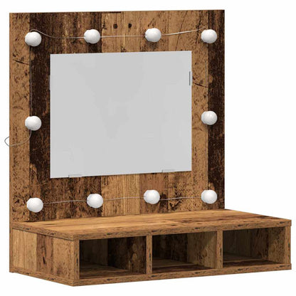 Mobiletto per specchio Legno vecchio 60 x 31,5 x 62 cm
