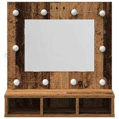 Mobiletto per specchio Legno vecchio 60 x 31,5 x 62 cm