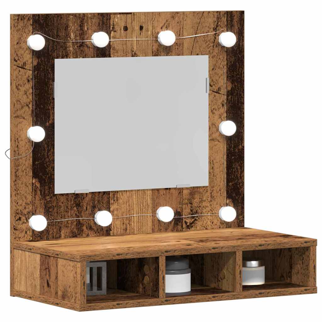 Mobiletto per specchio Legno vecchio 60 x 31,5 x 62 cm