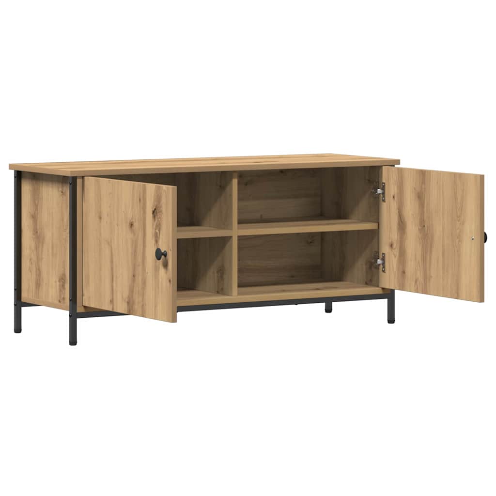 Mobile TV Rovere artigianale 100 x 35 x 45 cm Legno multistrato