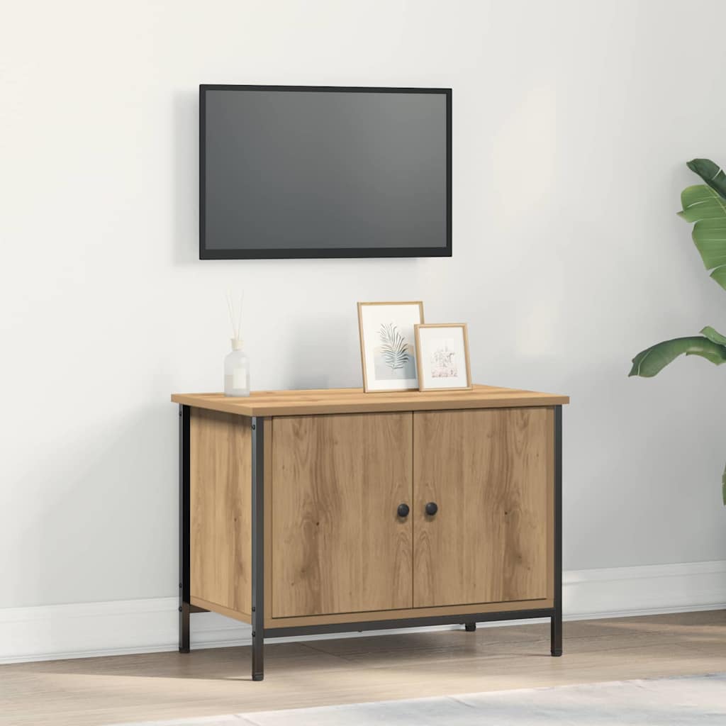 Mobile TV Rovere artigianale 60 x 35 x 45 cm Legno multistrato