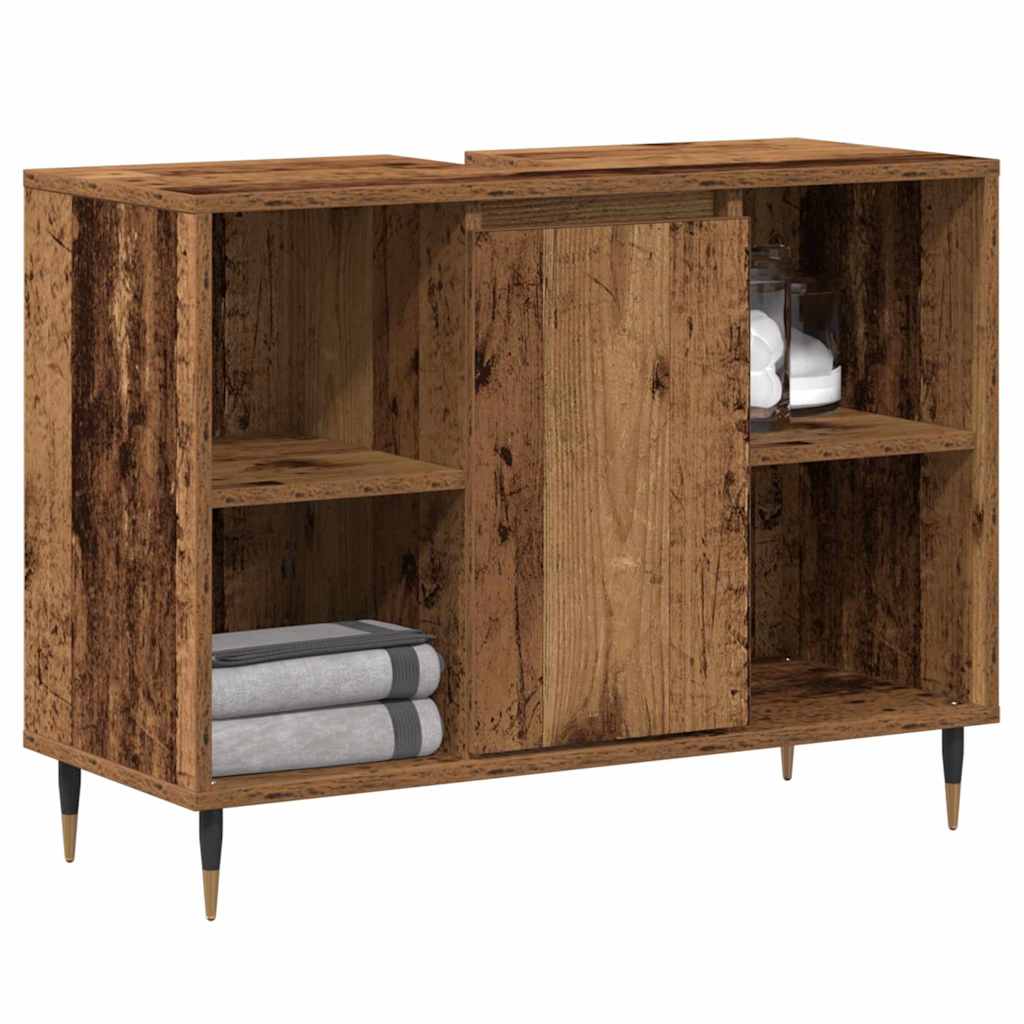 Mobile da Bagno Legno vecchio 80 x 33 x 60 cm Legno multistrato