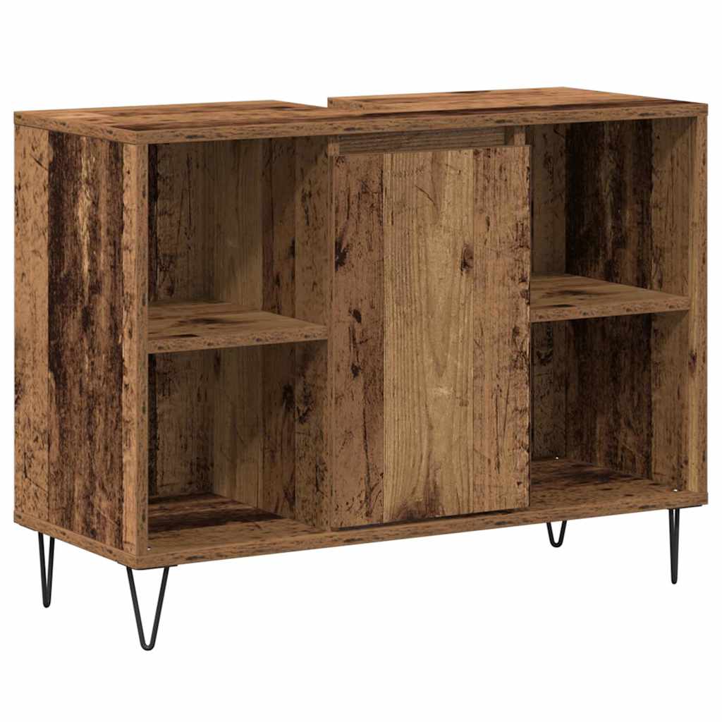 Mobile da Bagno Legno vecchio 80 x 33 x 60 cm Legno multistrato