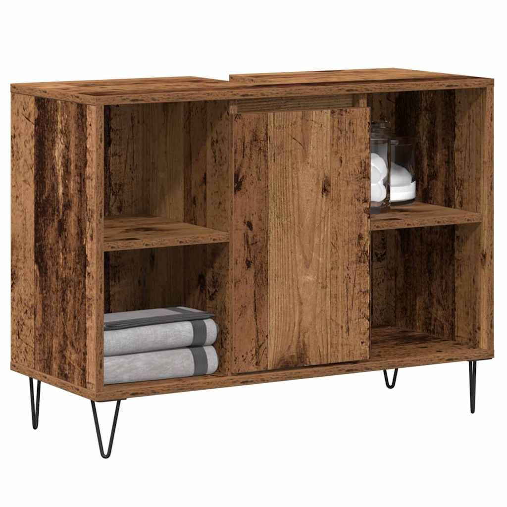 Mobile da Bagno Legno vecchio 80 x 33 x 60 cm Legno multistrato