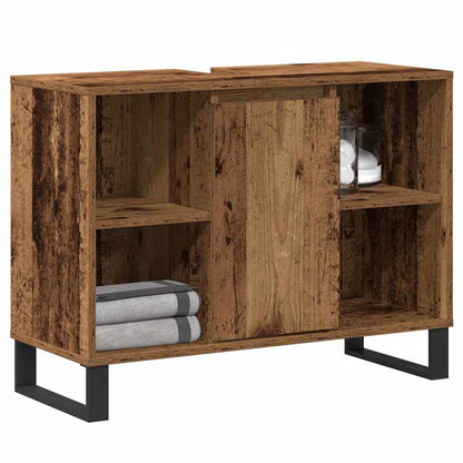 Mobile da Bagno Legno vecchio 80 x 33 x 60 cm Legno multistrato