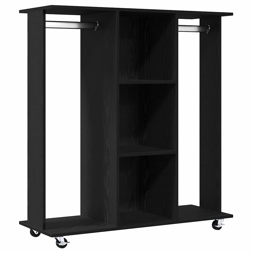 Guardaroba Rovere nero 102 x 38 x 110 cm Legno multistrato